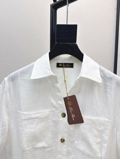 Loro 25ss linen dress
