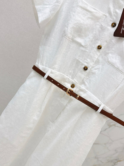 Loro 25ss linen dress