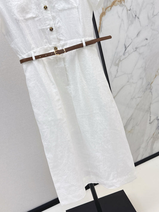 Loro 25ss linen dress
