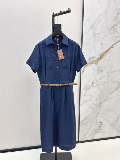 Loro 25ss linen dress