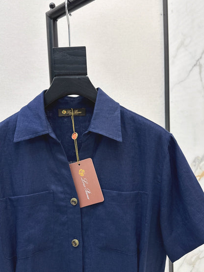 Loro 25ss linen dress