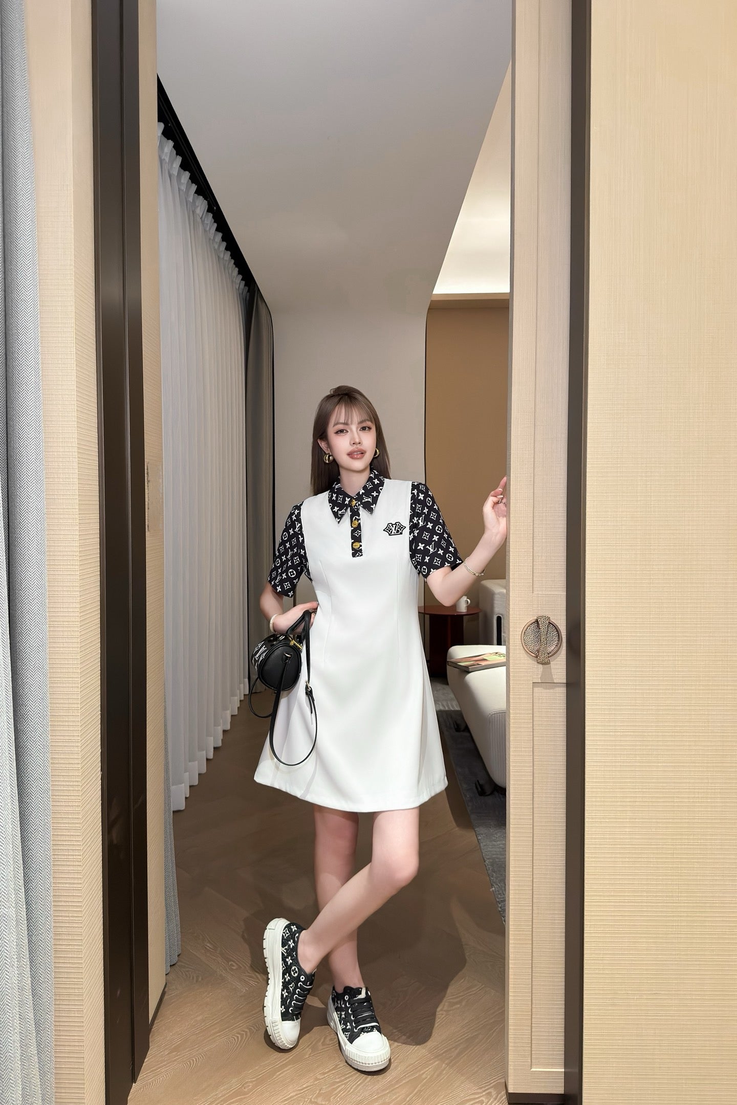 Lou 25ss print dress