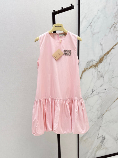 Miu 25ss rhinestone dress