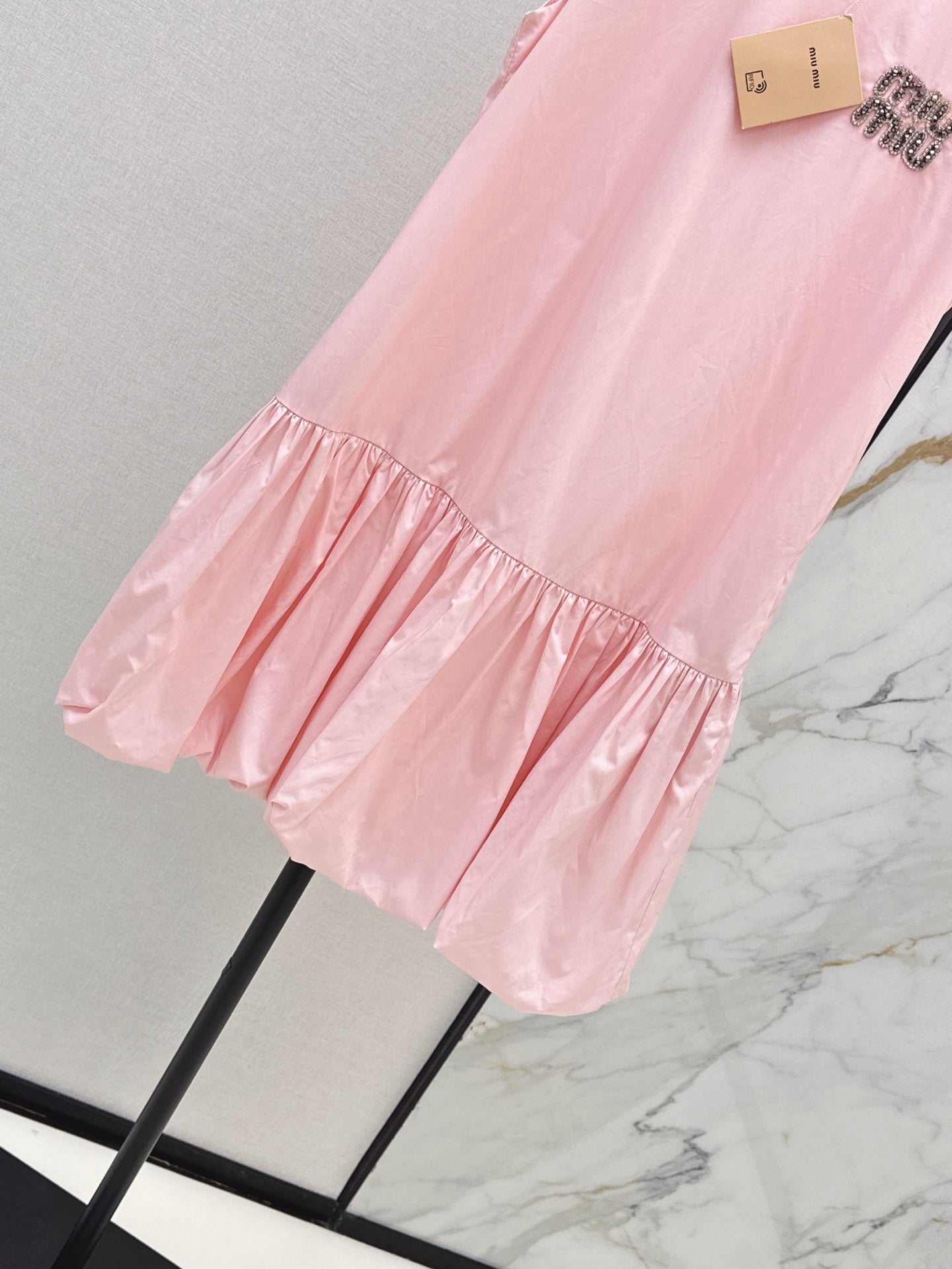 Miu 25ss rhinestone dress