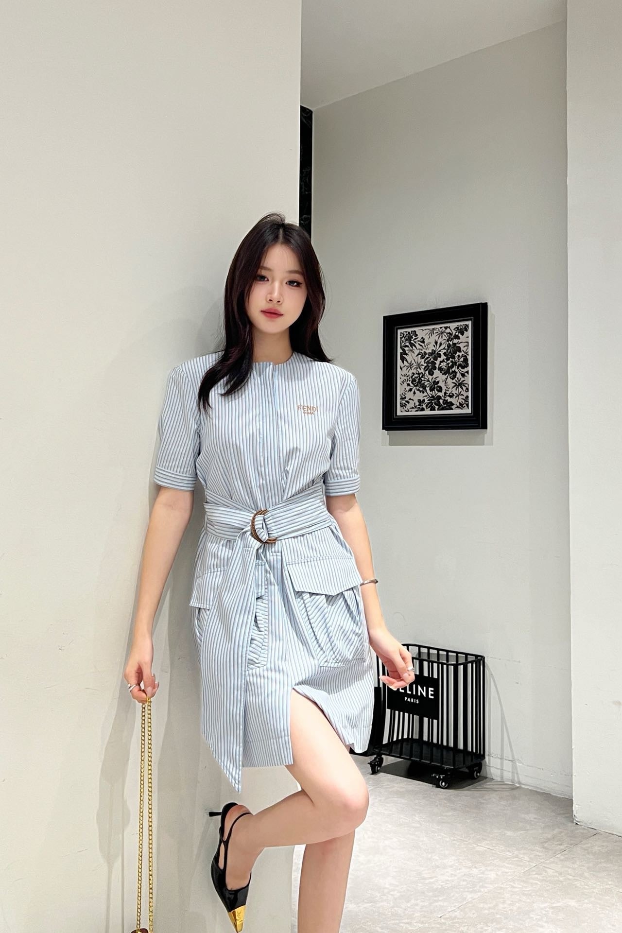 Fen 25ss shirt dress