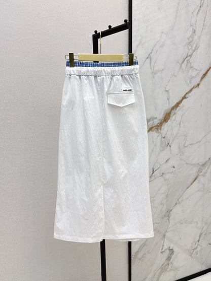 Miu 25ss drawstring skirt