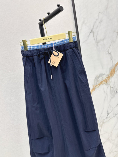Miu 25ss drawstring skirt