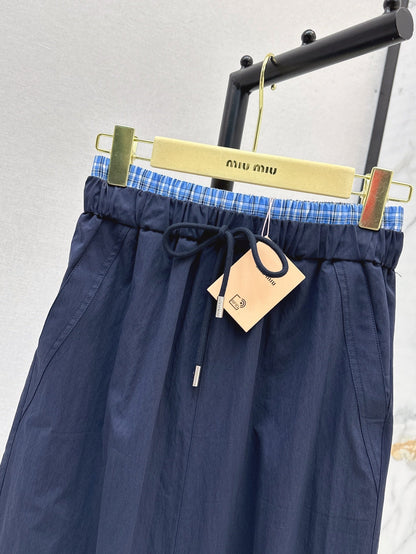 Miu 25ss drawstring skirt