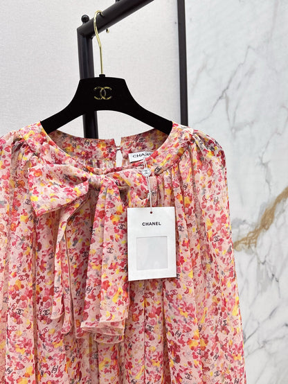 Chan 25ss Silk dress