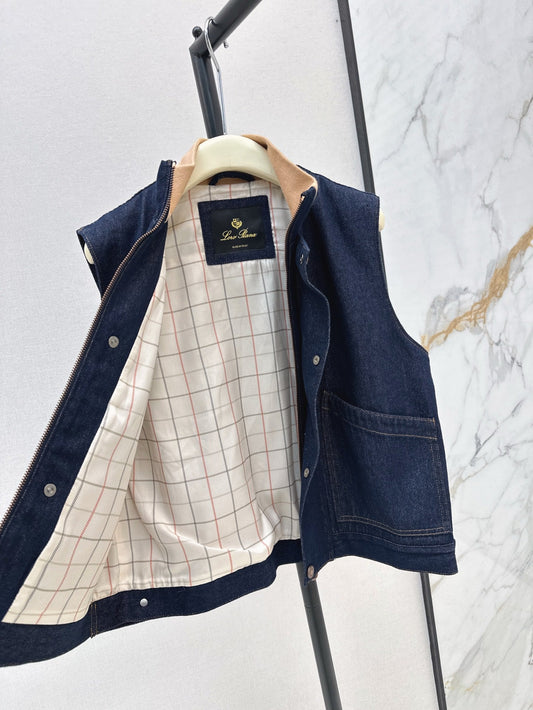Loro 25ss denim vest