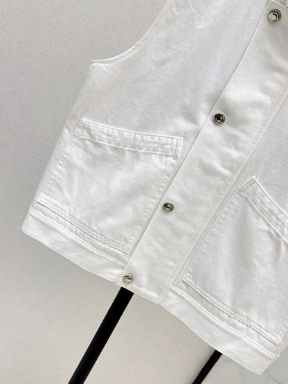 Loro 25ss denim vest