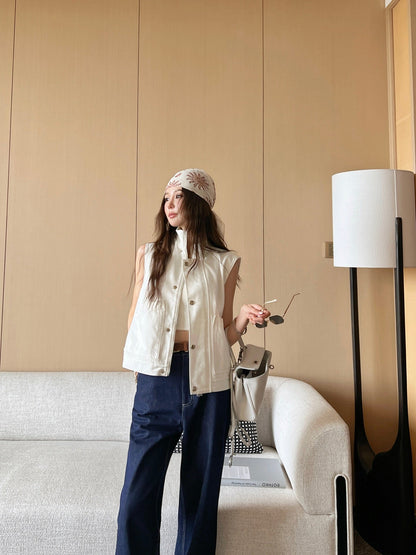 Loro 25ss denim vest