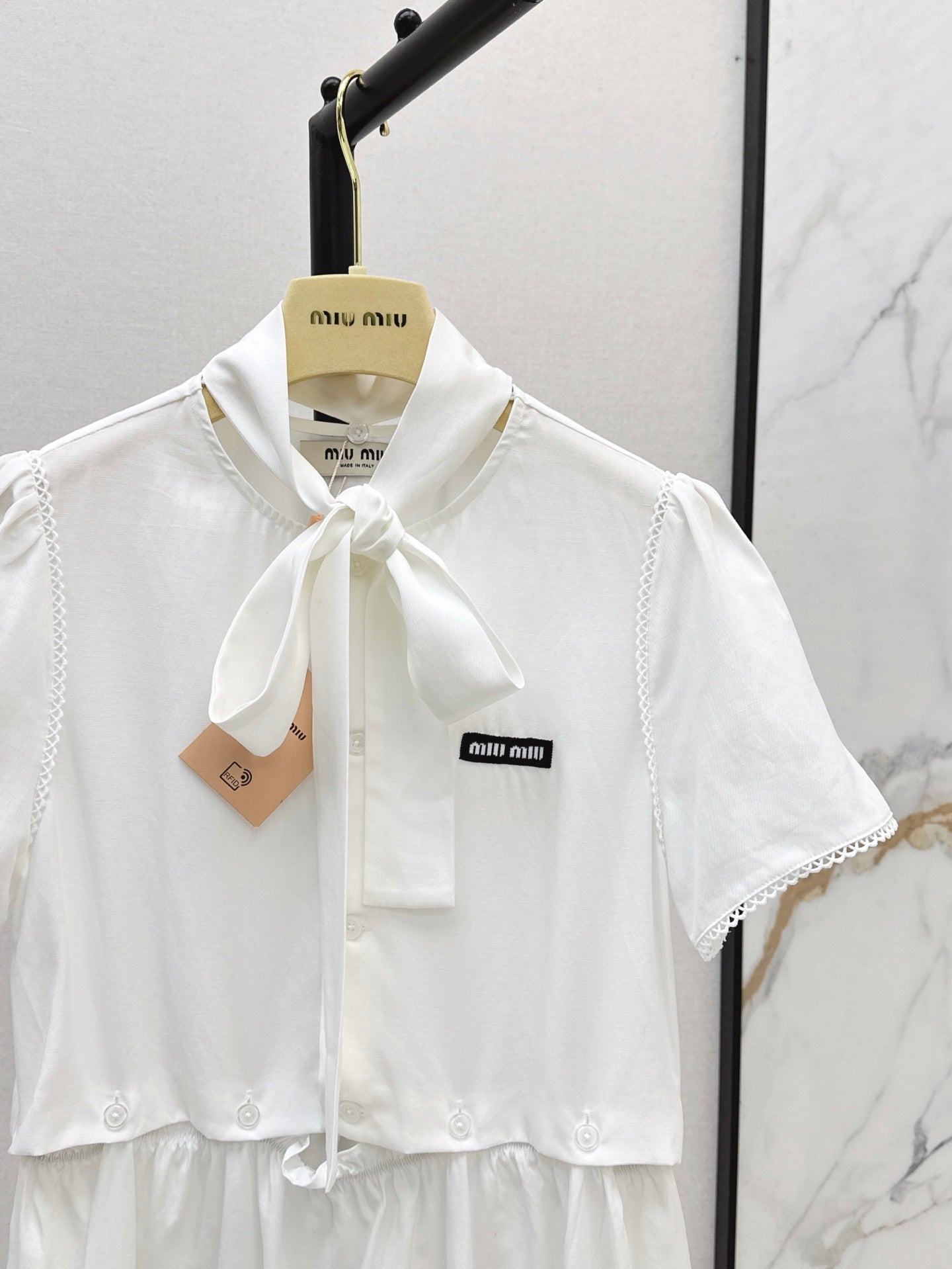 Miu 25ss shirt dress
