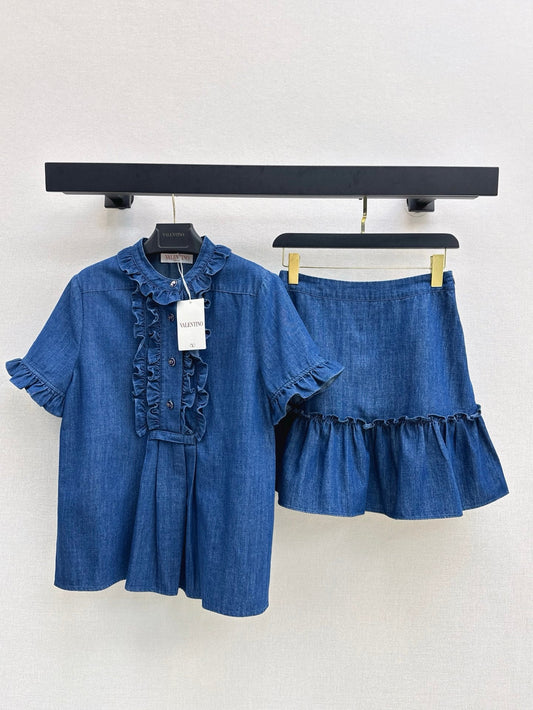 Val 25ss denim suit