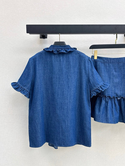 Val 25ss denim suit