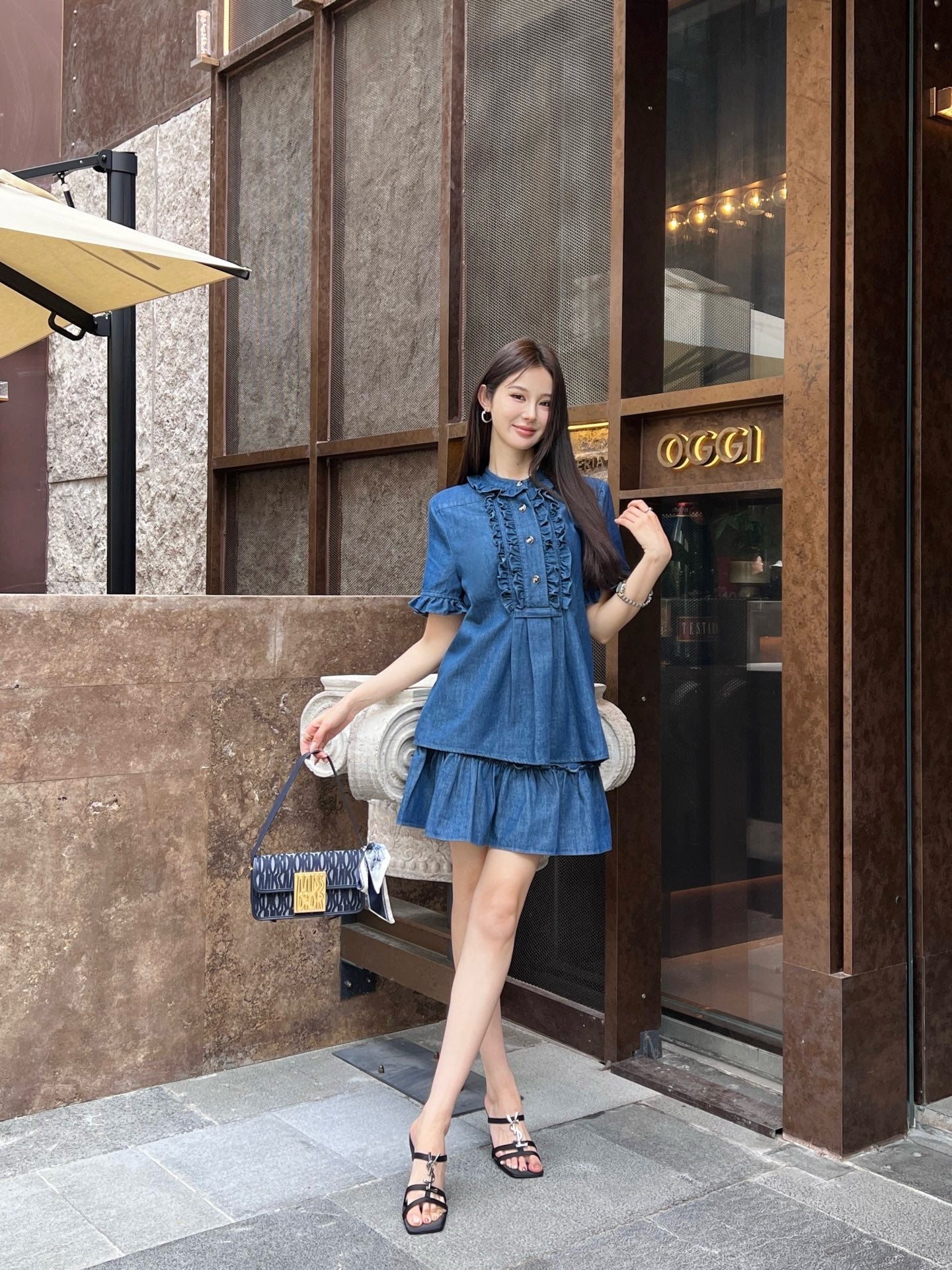 Val 25ss denim suit