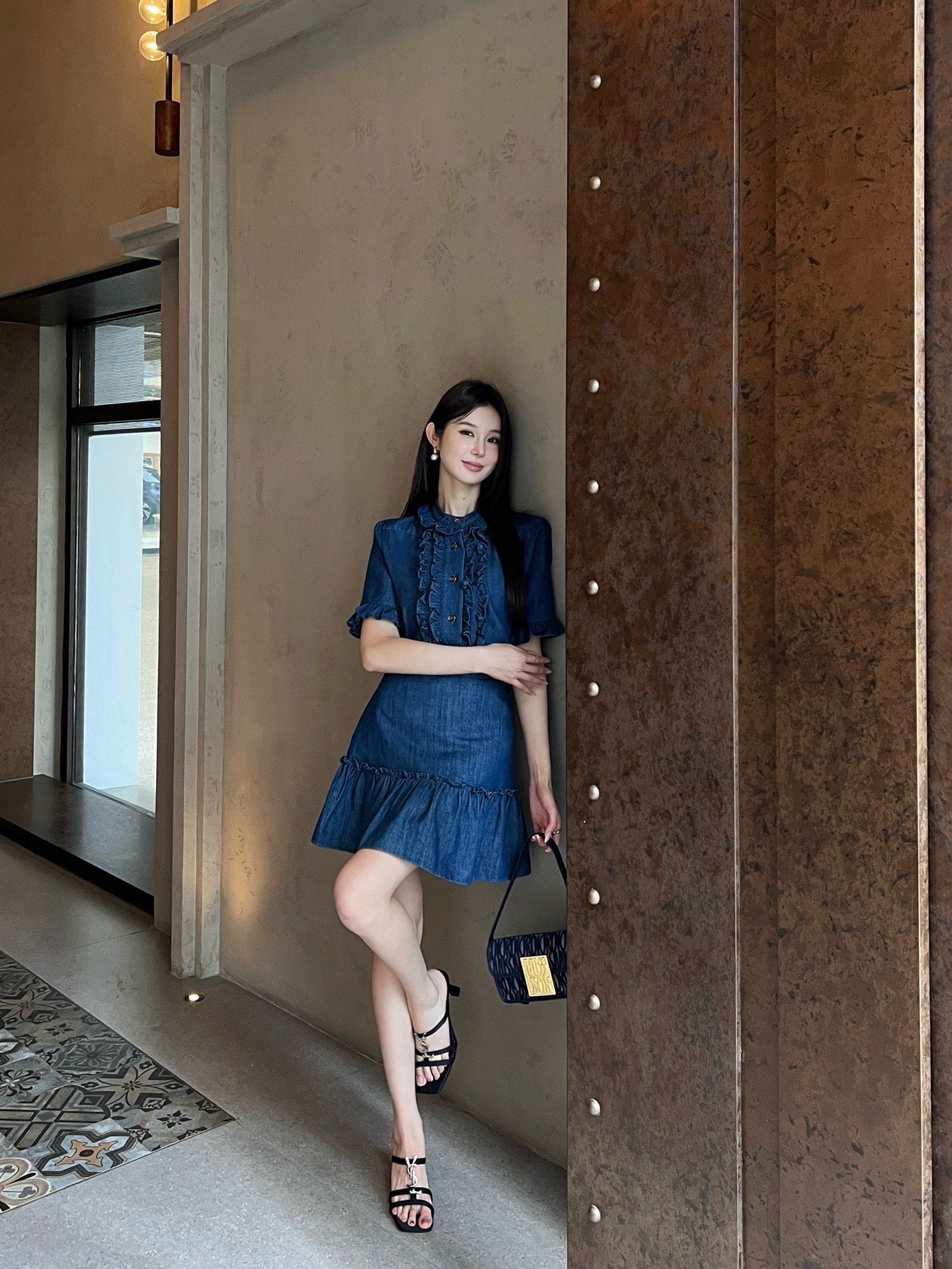 Val 25ss denim suit