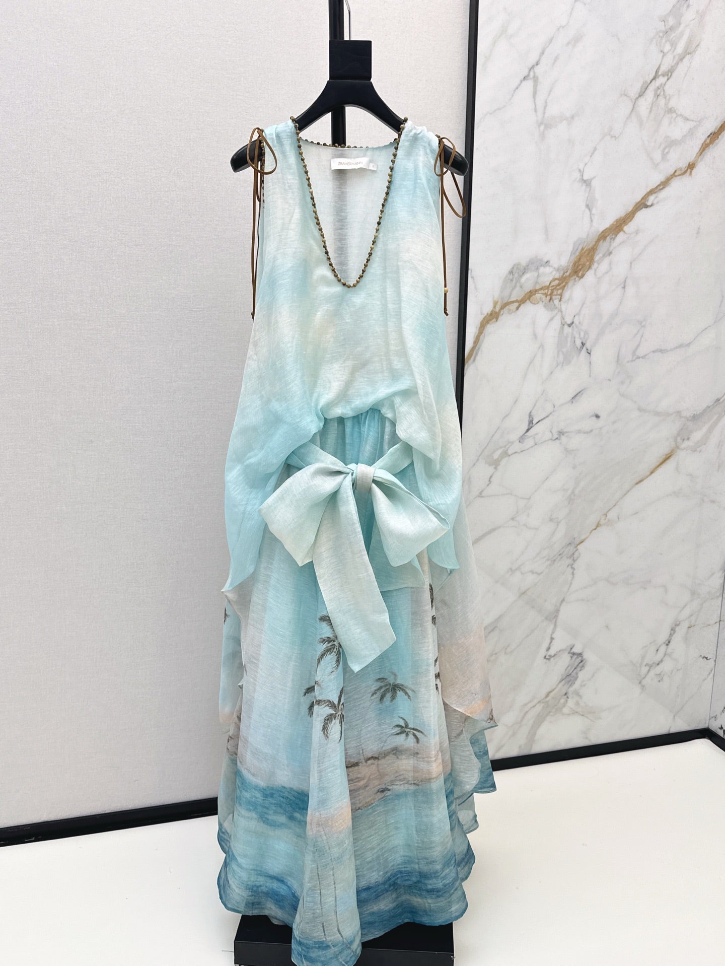 Zimm 25ss Linen dress