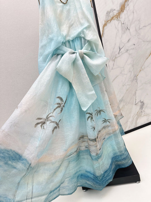 Zimm 25ss Linen dress