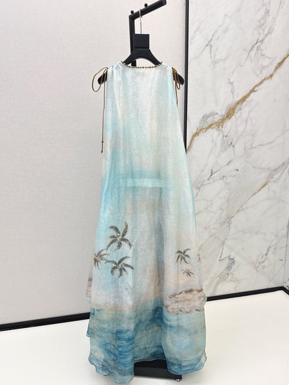 Zimm 25ss Linen dress