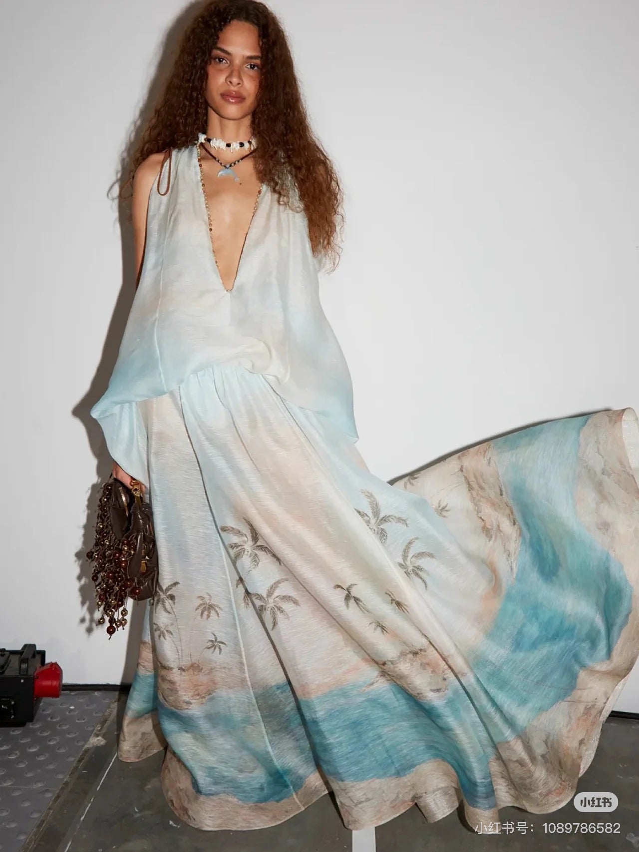Zimm 25ss Linen dress