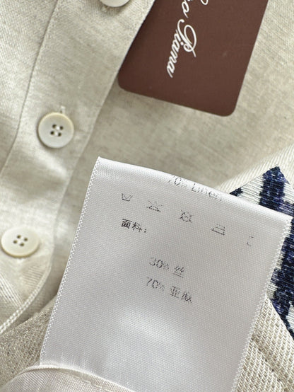Loro 25ss linen silk suit
