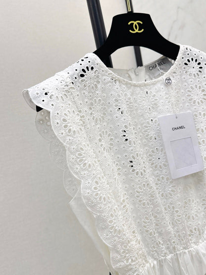 Chan 25ss hollow dress