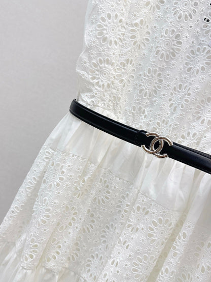 Chan 25ss hollow dress