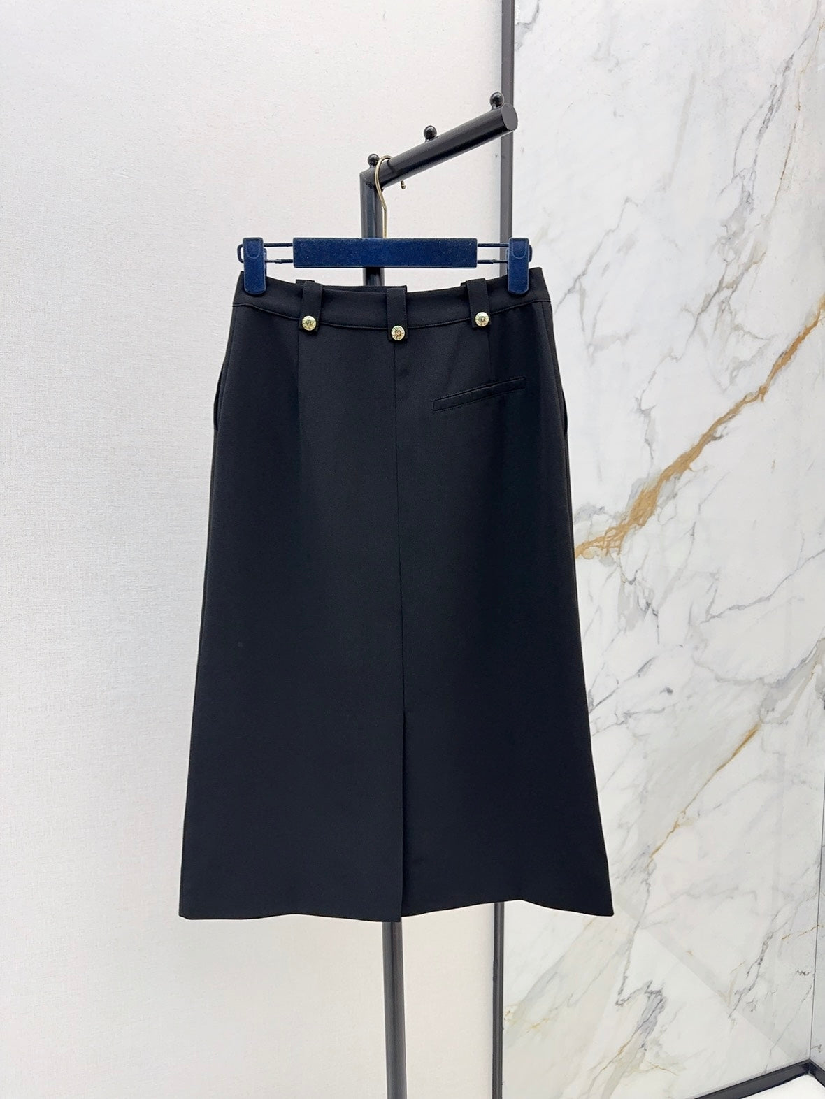 Louis 25ss zipper skirt