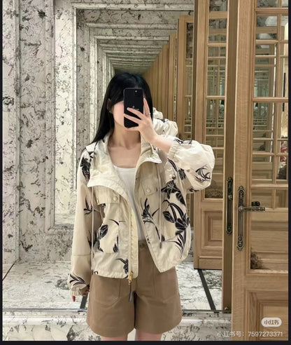Mon 25ss print jacket
