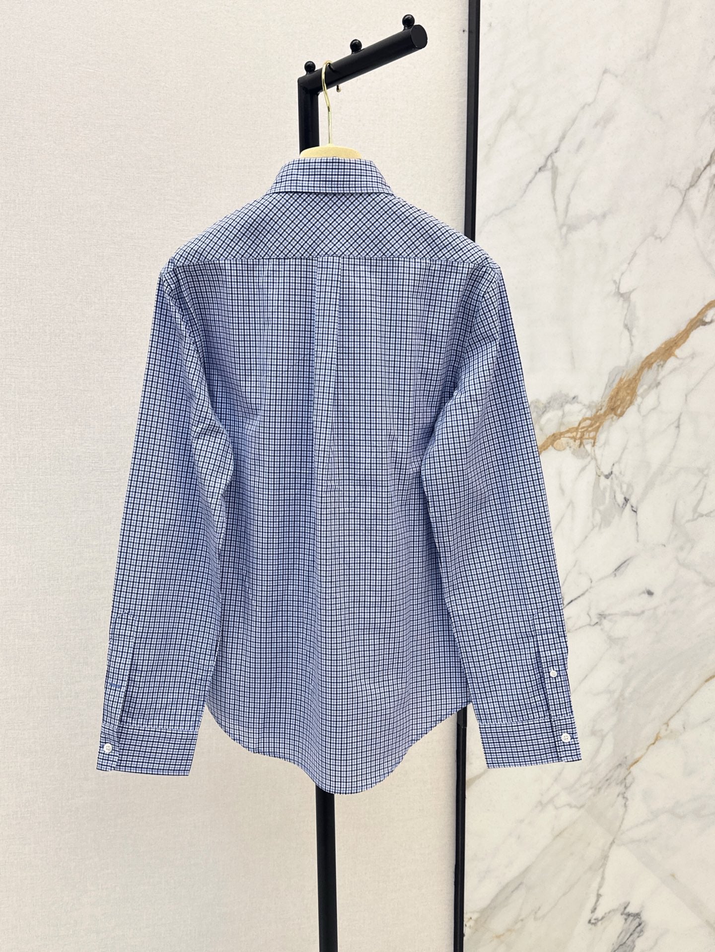 Miu 25ss plaid shirt