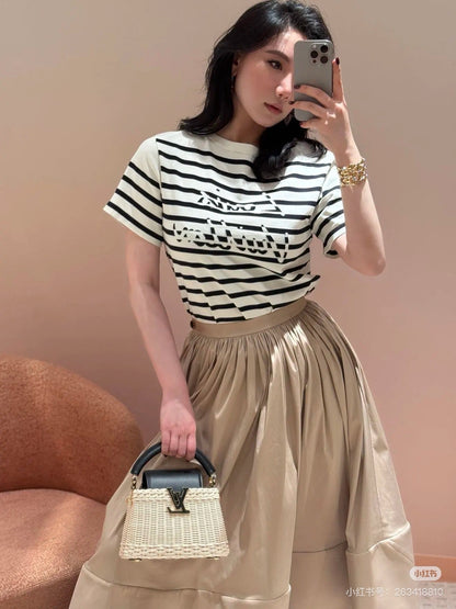 Louis 25ss ruffle skirt