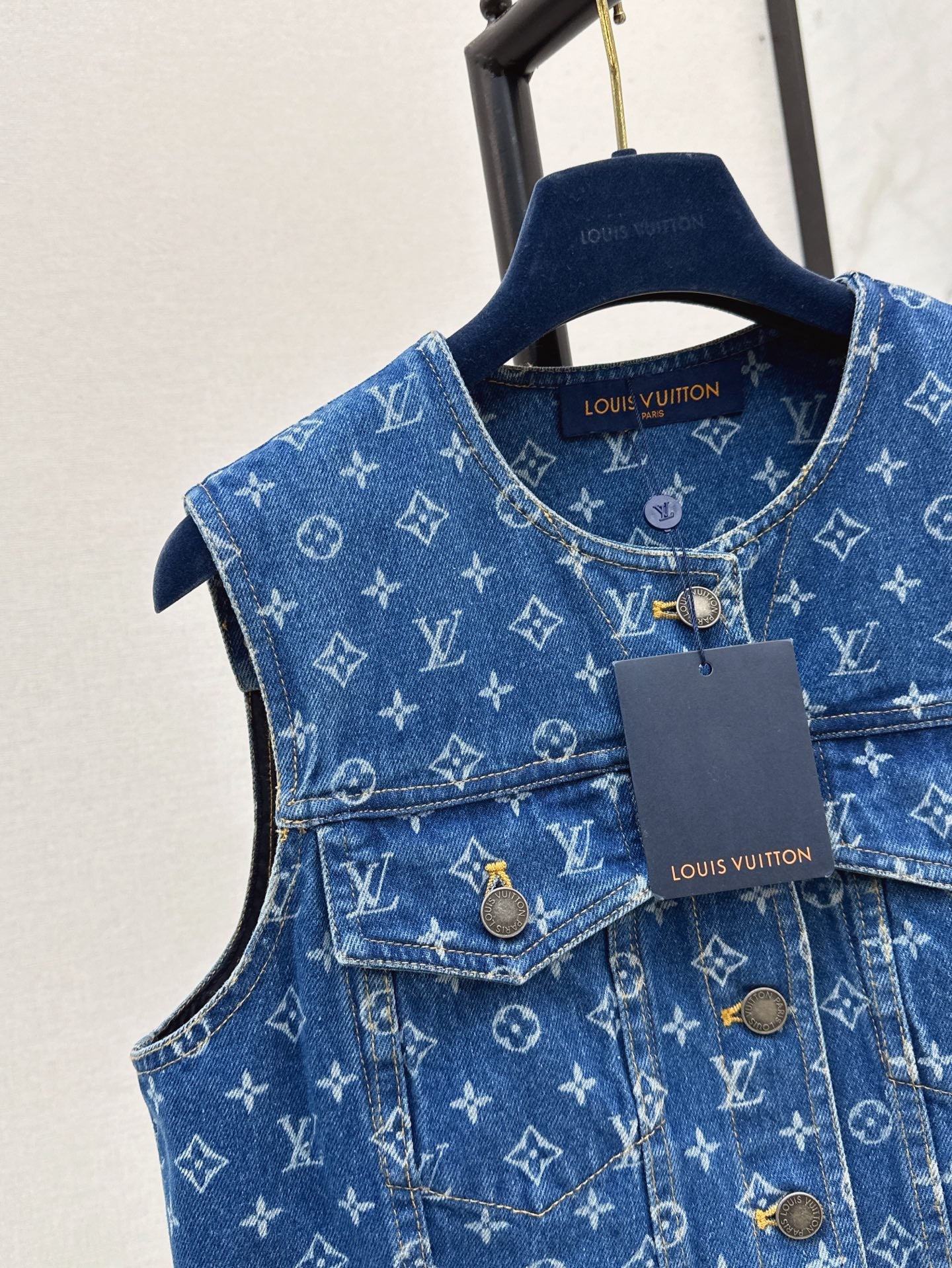 Louis 25ss denim vest