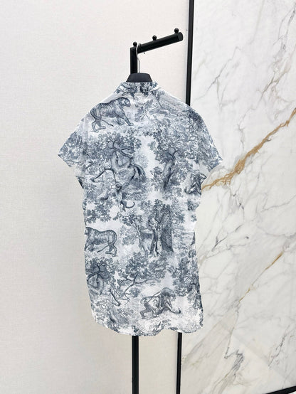 CD 25SS print dress
