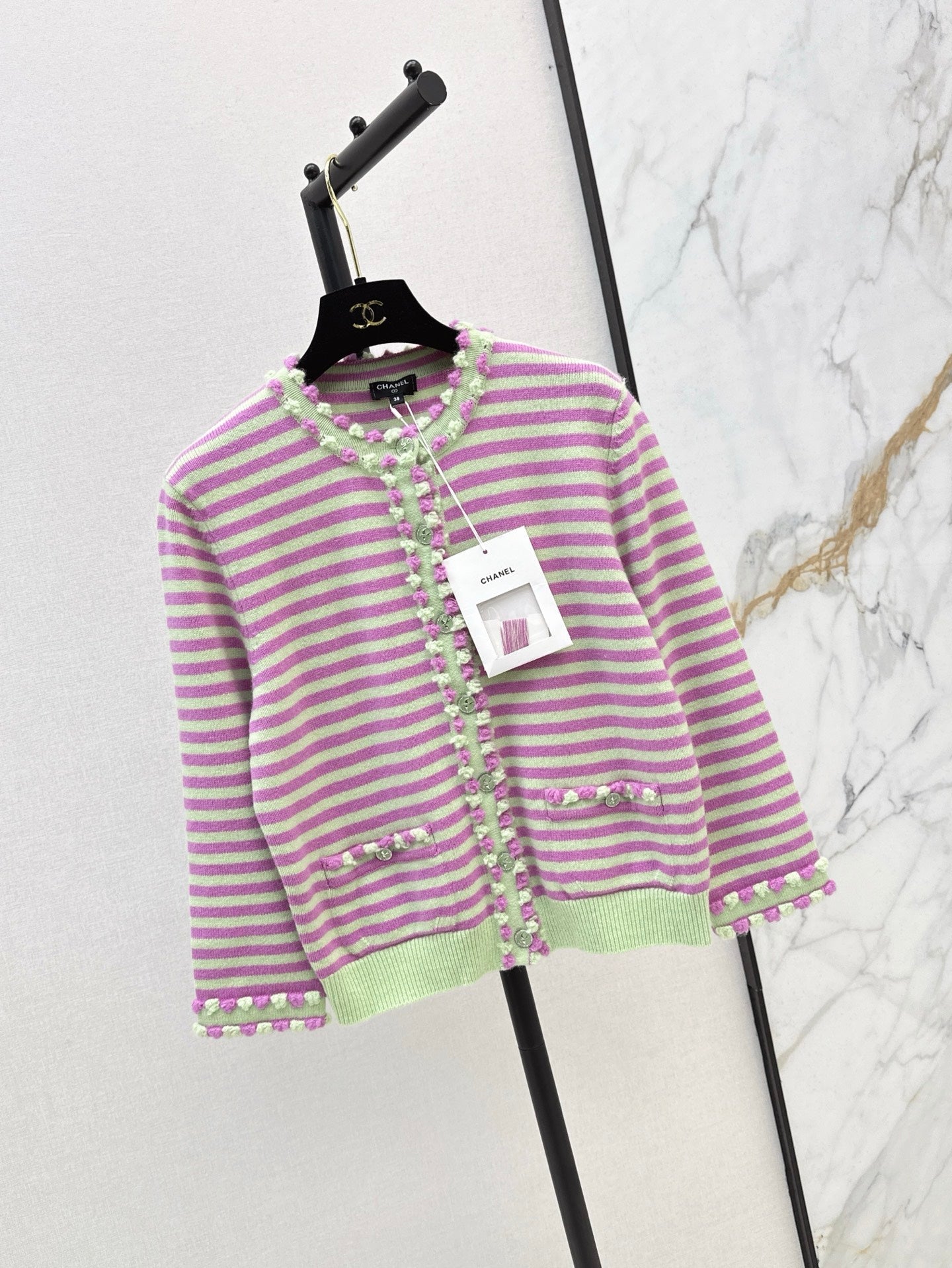 Chan 25ss knit cardigan