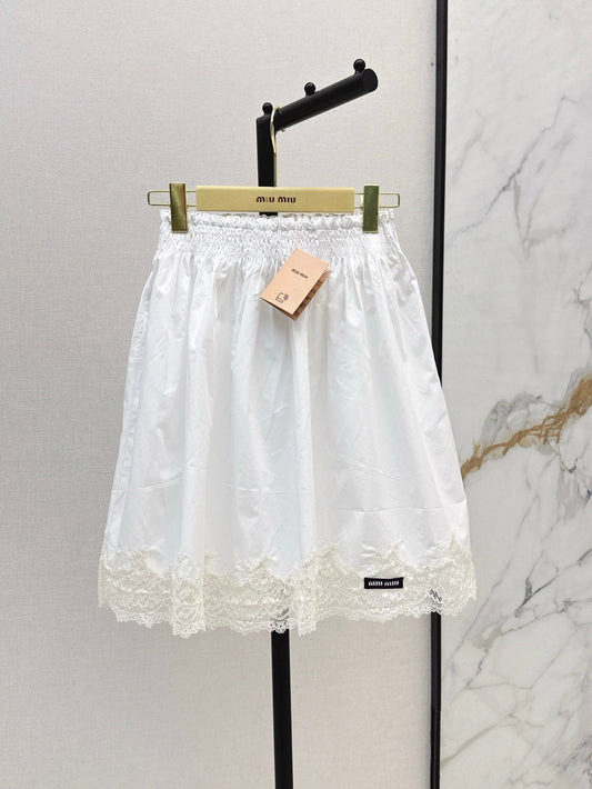 Miu 25ss lace skirt
