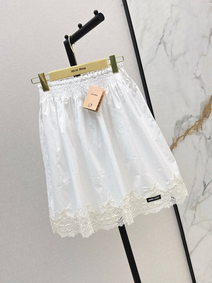 Miu 25ss lace skirt