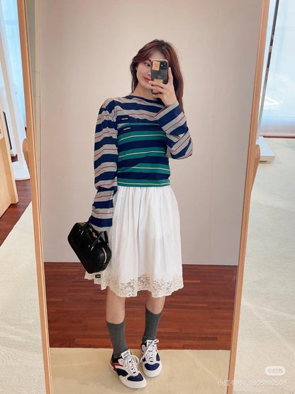 Miu 25ss lace skirt