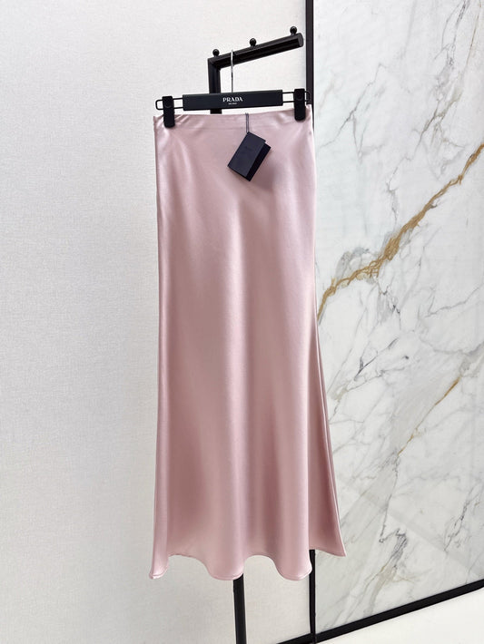 Pra 25ss satin skirt