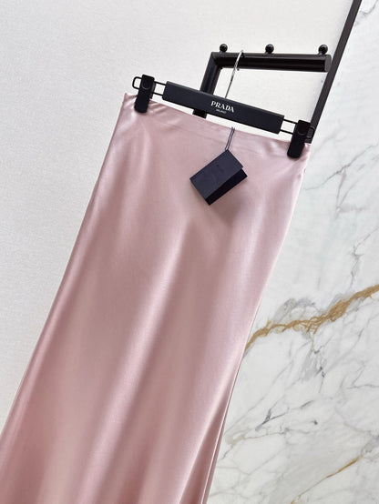 Pra 25ss satin skirt