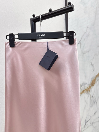 Pra 25ss satin skirt