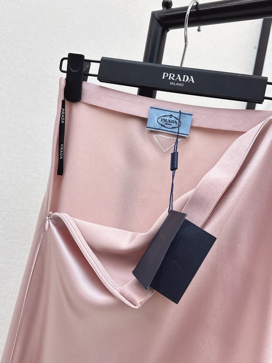 Pra 25ss satin skirt
