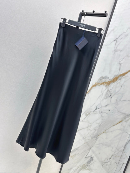 Pra 25ss satin skirt