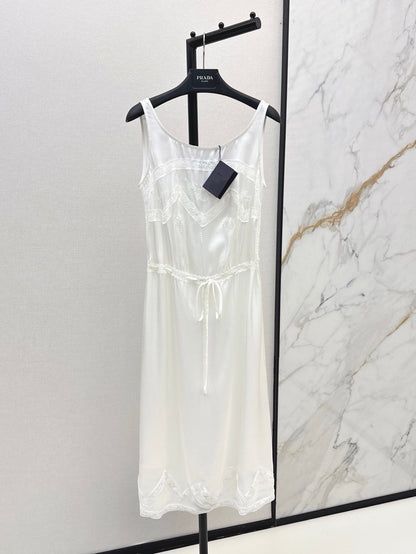 Pra 25ss satin lace dress