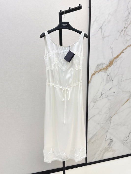 Pra 25ss satin lace dress