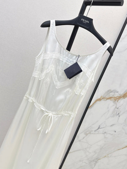 Pra 25ss satin lace dress