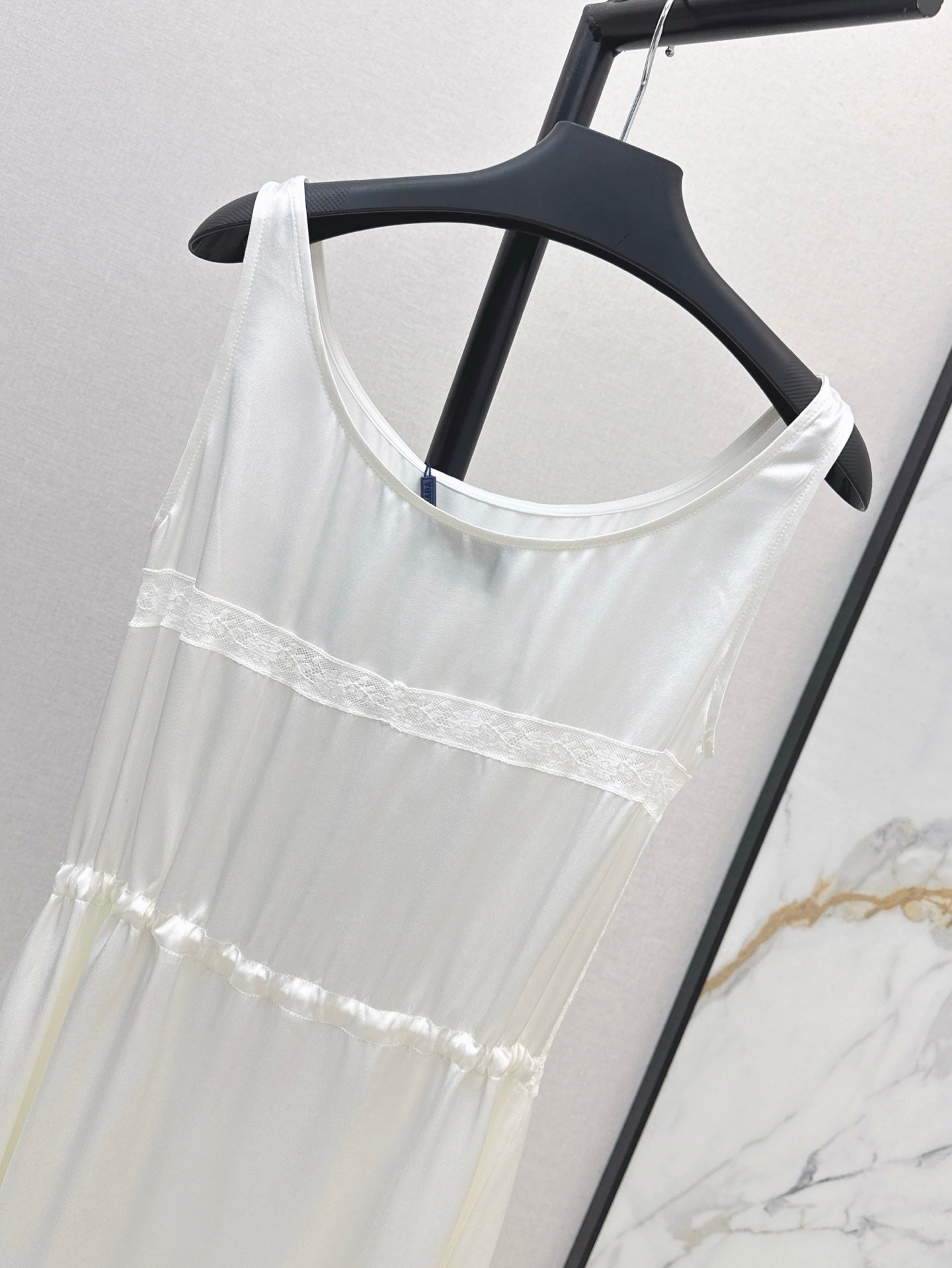 Pra 25ss satin lace dress