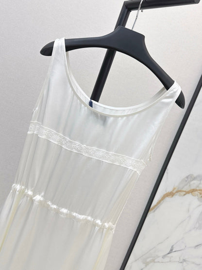 Pra 25ss satin lace dress