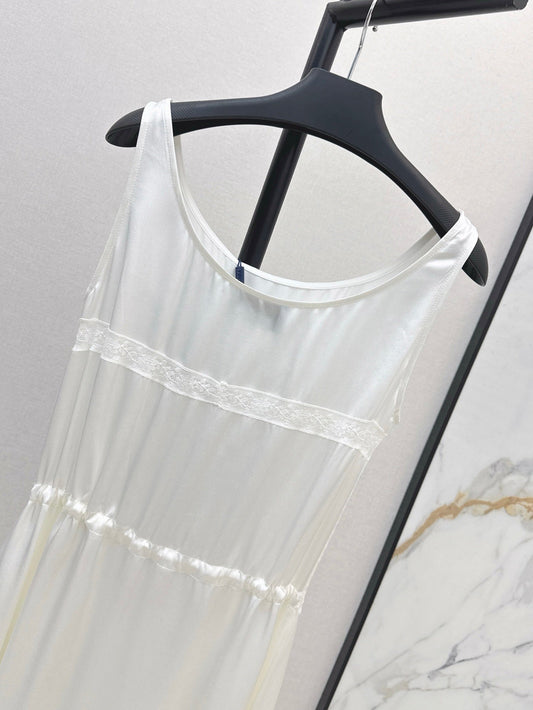 Pra 25ss satin lace dress