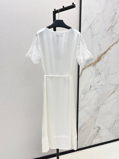 Pra 25ss satin lace dress